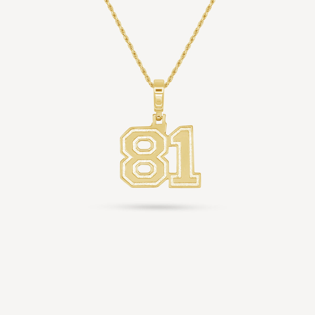 Gold Presidents Pendant and Chain - #81 Brandon Johnson