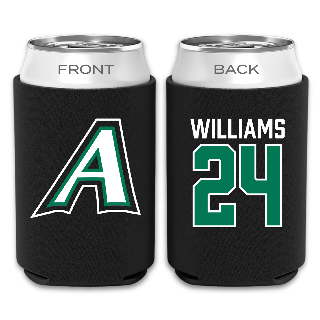 Adams State University Football Black Can Cooler - #24 Christopher Williams