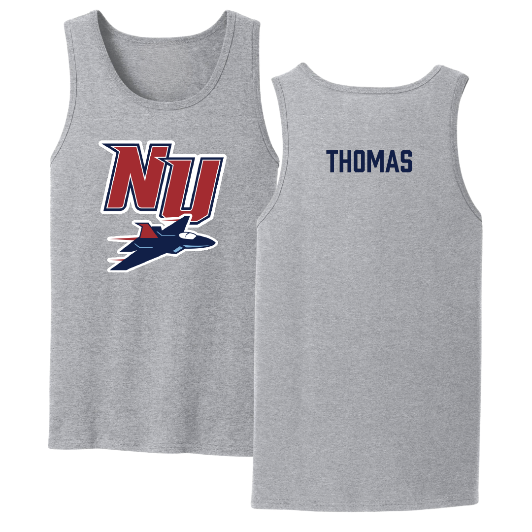 Newman University Cheer Sport Gray Tank Top - Amaya Thomas