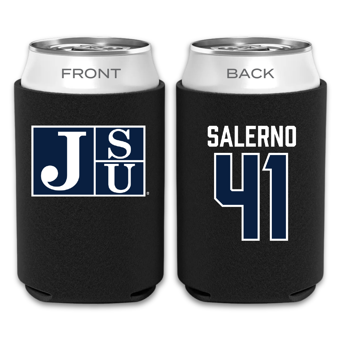 Jackson State University Football Black Can Cooler - #41 Avery Salerno