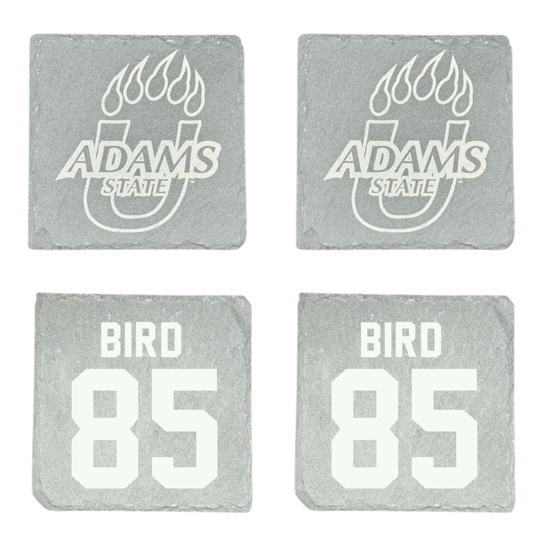 Adams State University Football Stone Coaster (4 Pack)  - #85 Ethan Bird