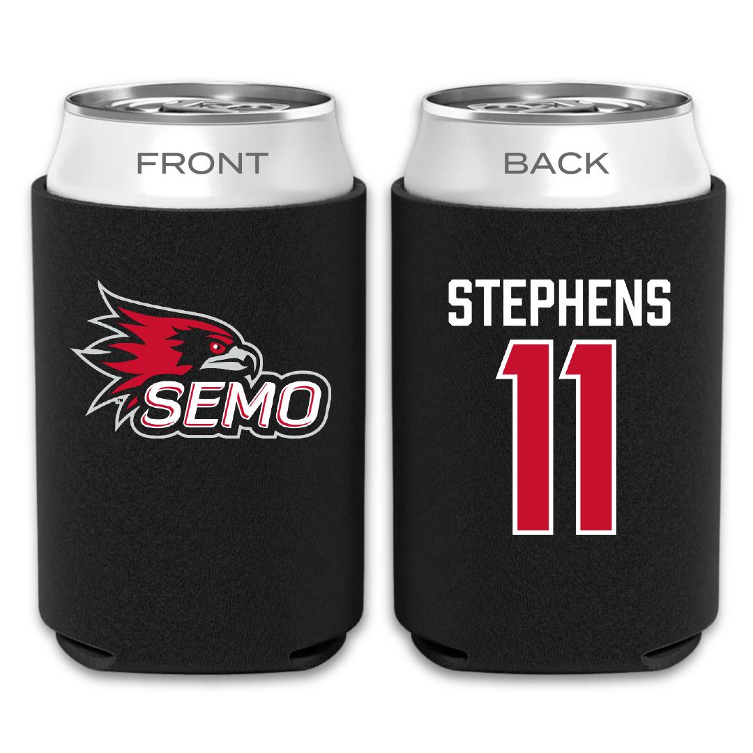 Southeast Missouri State University Basketball Black Can Cooler - #11 Abby Stephens