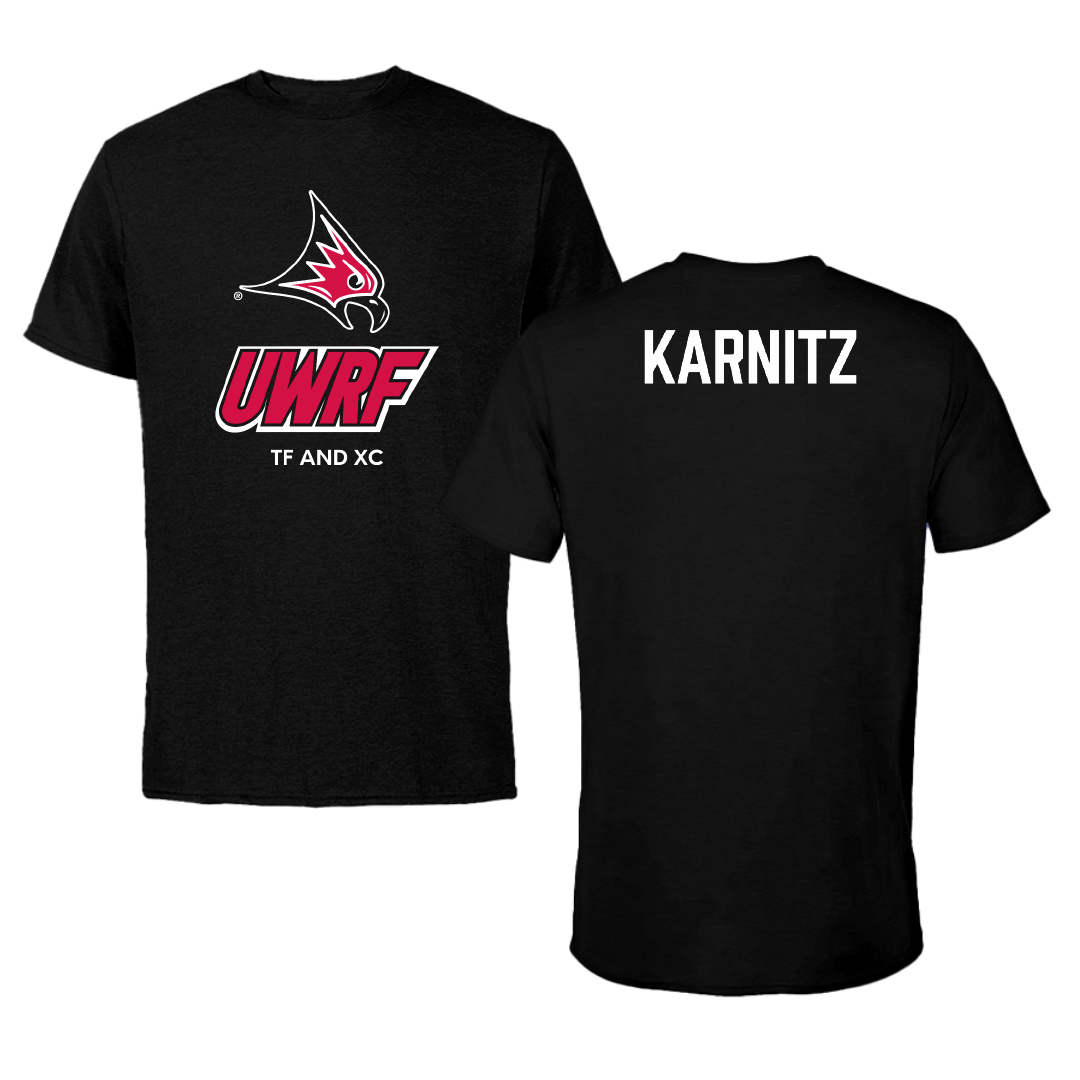 University of Wisconsin-River Falls TF and XC Black Tee - Emma Karnitz