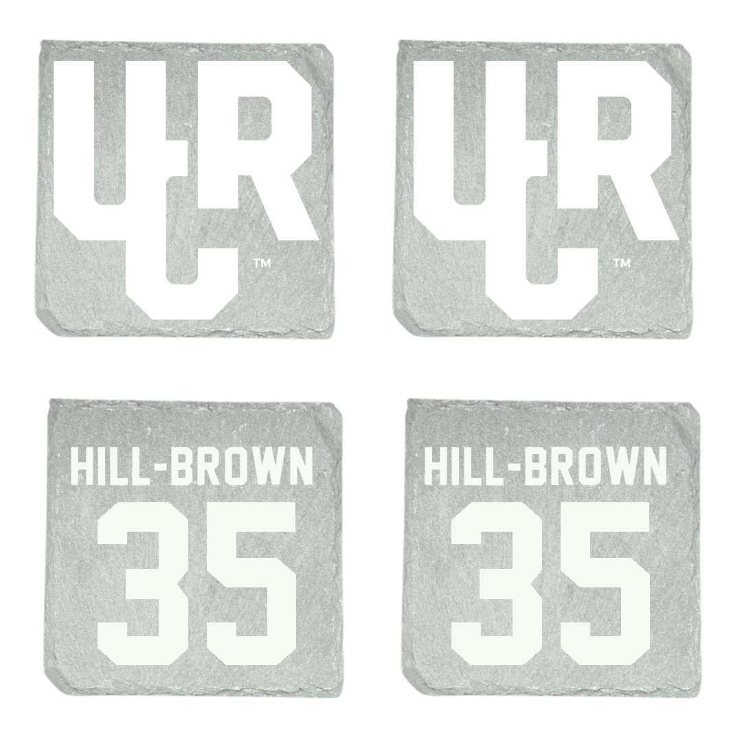 University of California-Riverside Basketball Stone Coaster (4 Pack)  - #35 Tiairra Hill-Brown