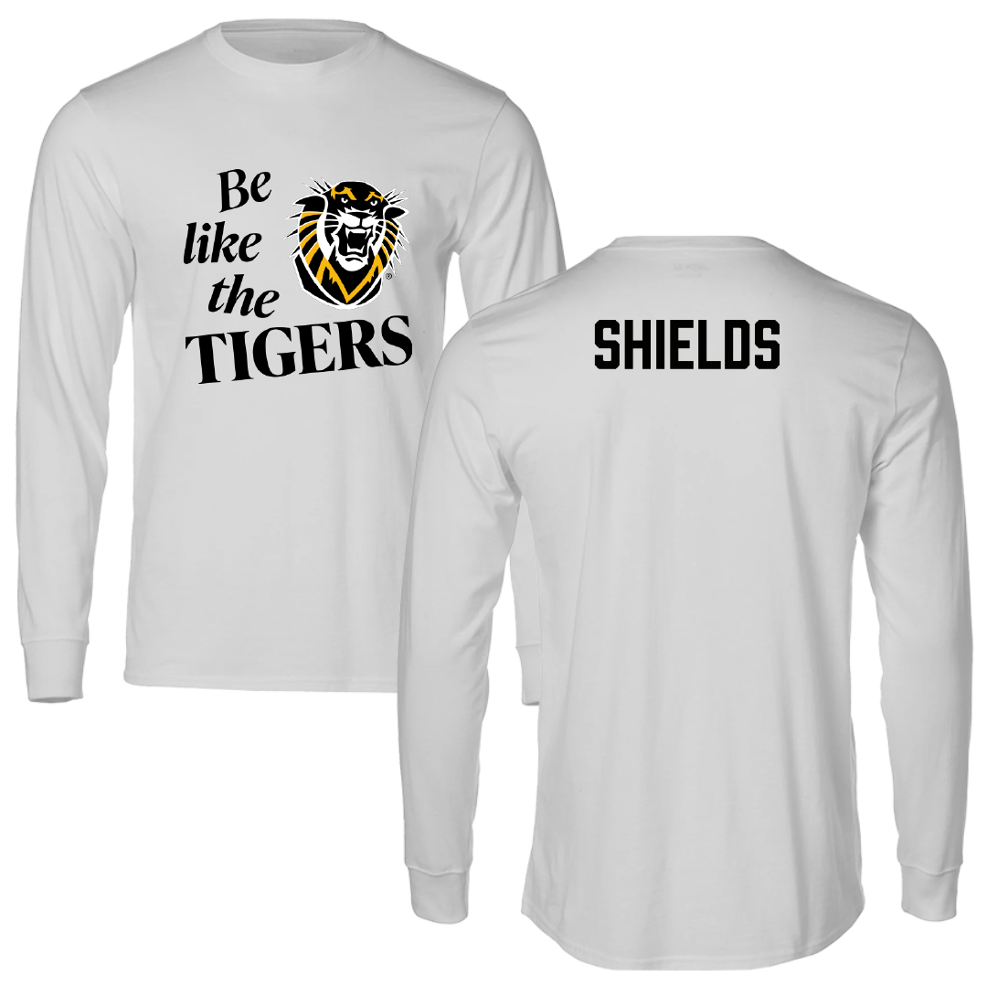 Fort Hays State University Wrestling (M) Light Gray Be Like Us Long Sleeve - Aiden Shields