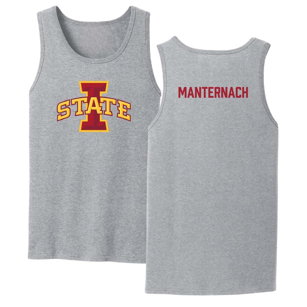 Iowa State University Gymnastics Sport Gray Tank Top - Madelyn Manternach