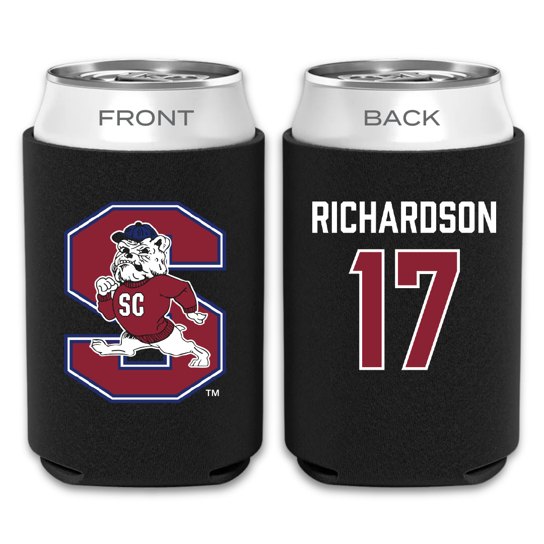 South Carolina State University Football Black Can Cooler - #17 Malik Richardson