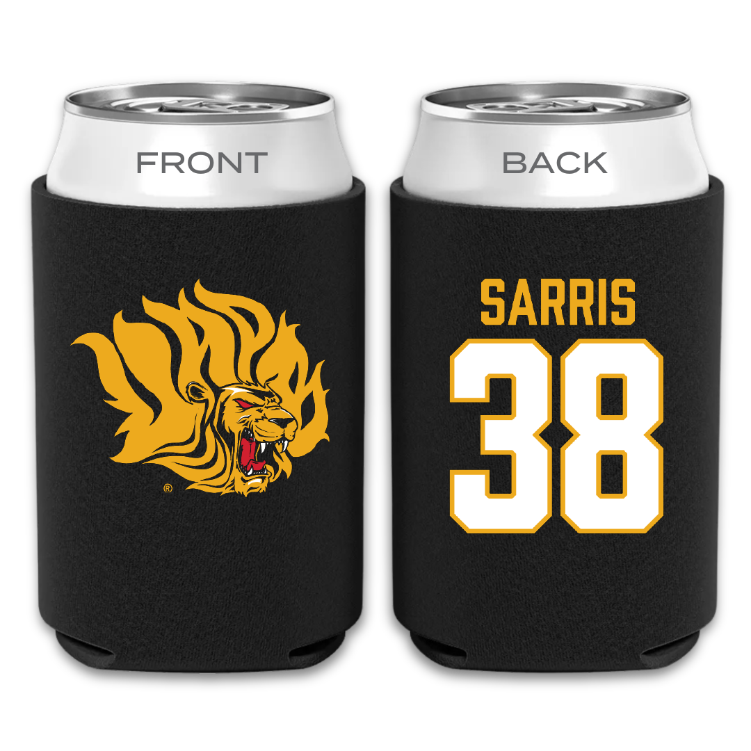 University of Arkansas-Pine Bluff Football Black Can Cooler - #38 Dean Sarris