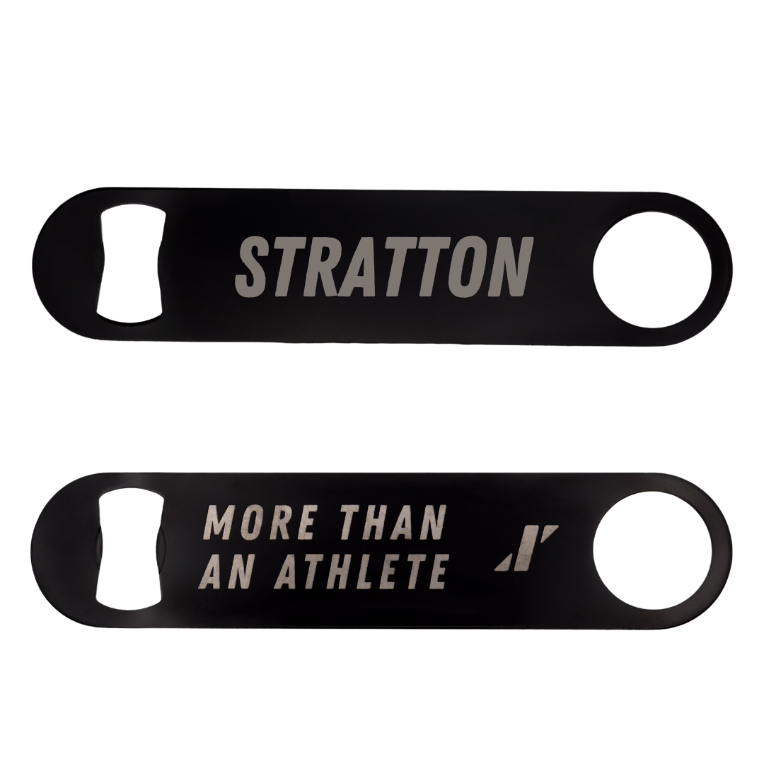 University of Florida TF and XC Black Bottle Opener - Matthew Stratton