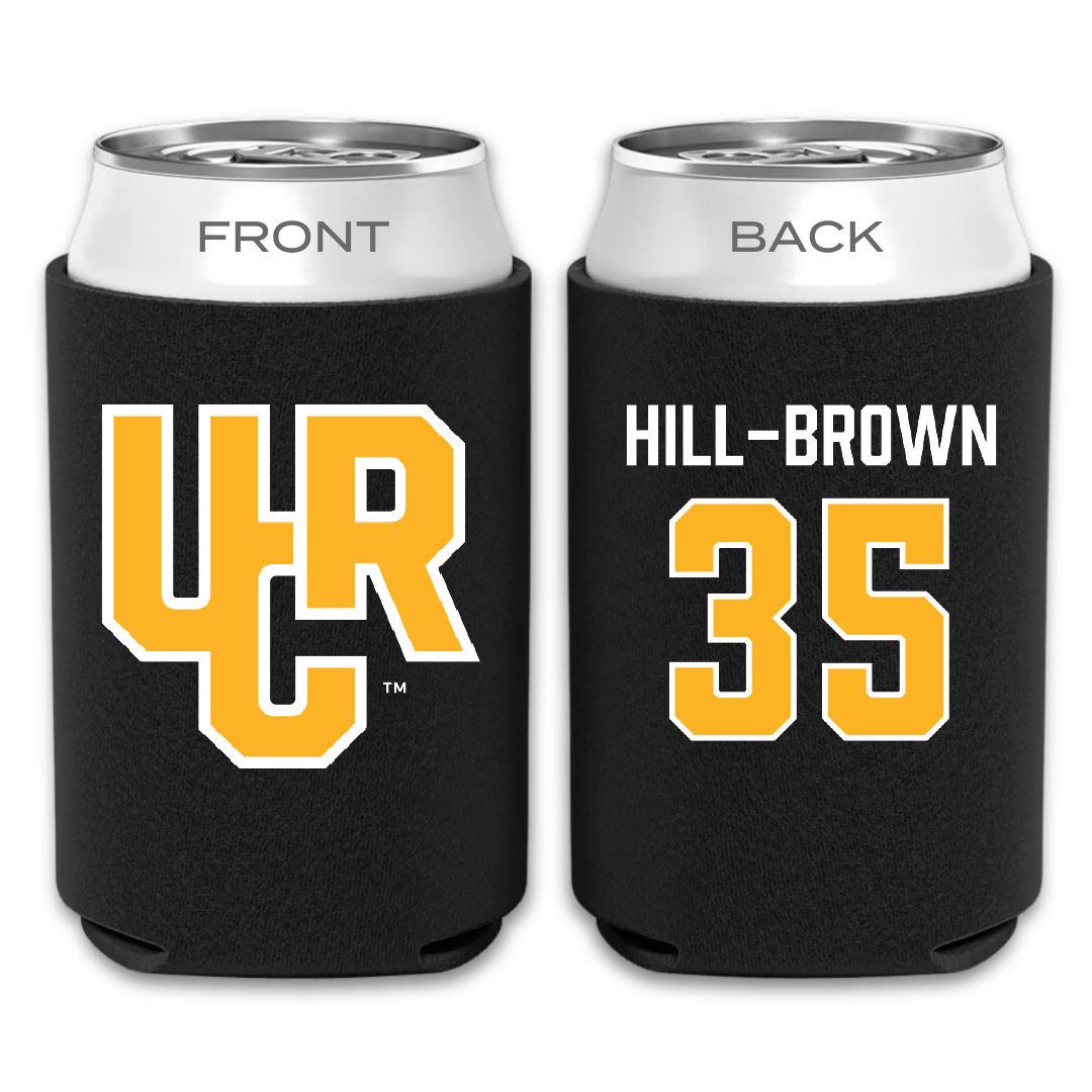 University of California-Riverside Basketball Black Can Cooler - #35 Tiairra Hill-Brown