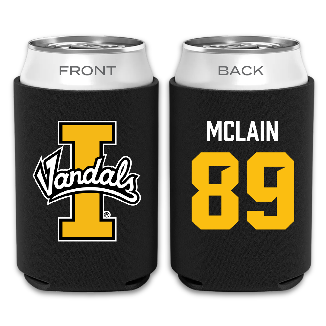 University of Idaho Football Black Can Cooler - #89 Matyus McLain