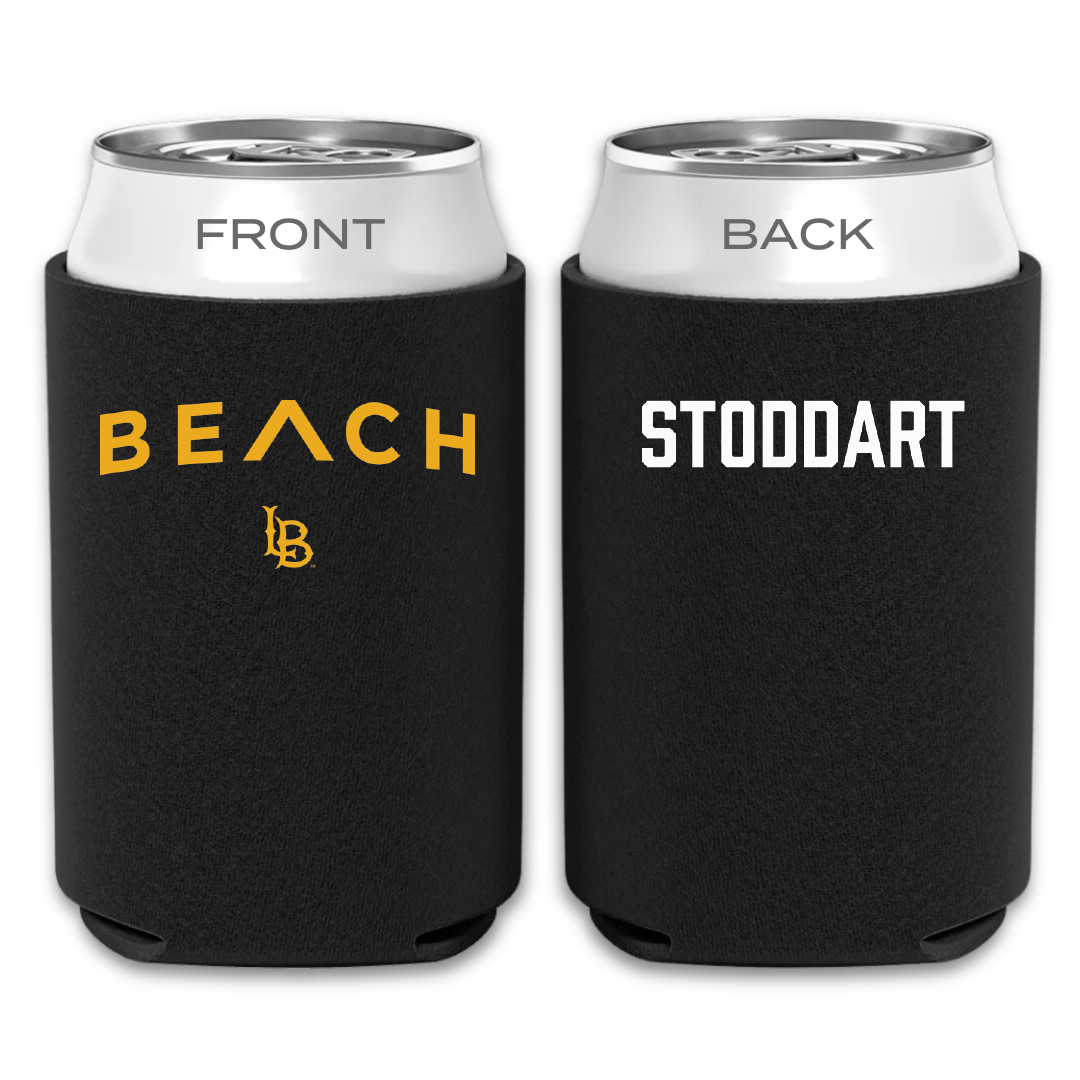 Long Beach State University TF and XC Black Can Cooler - Grace Stoddart