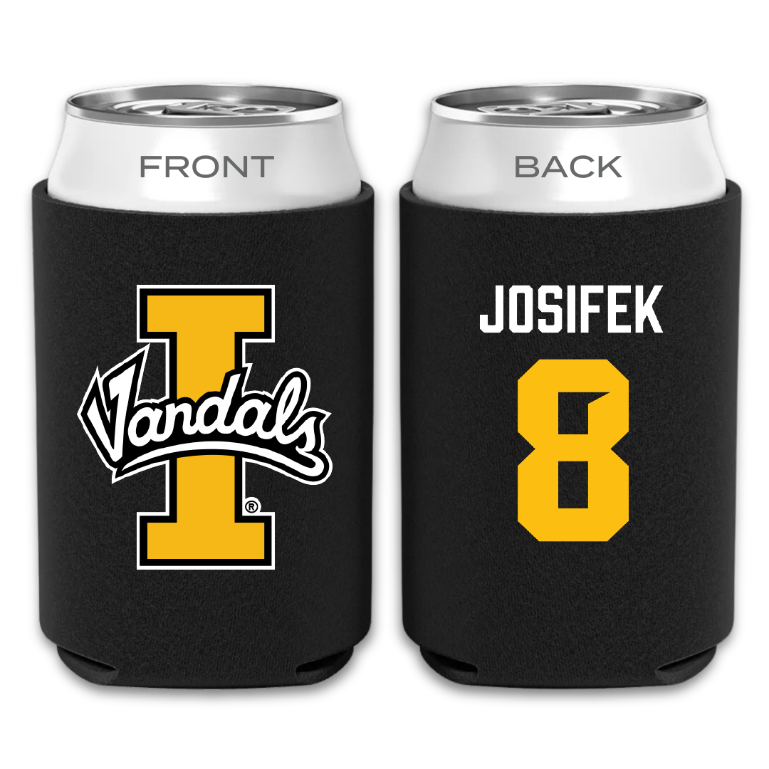 University of Idaho Football Black Can Cooler - #8 Nicholas Josifek