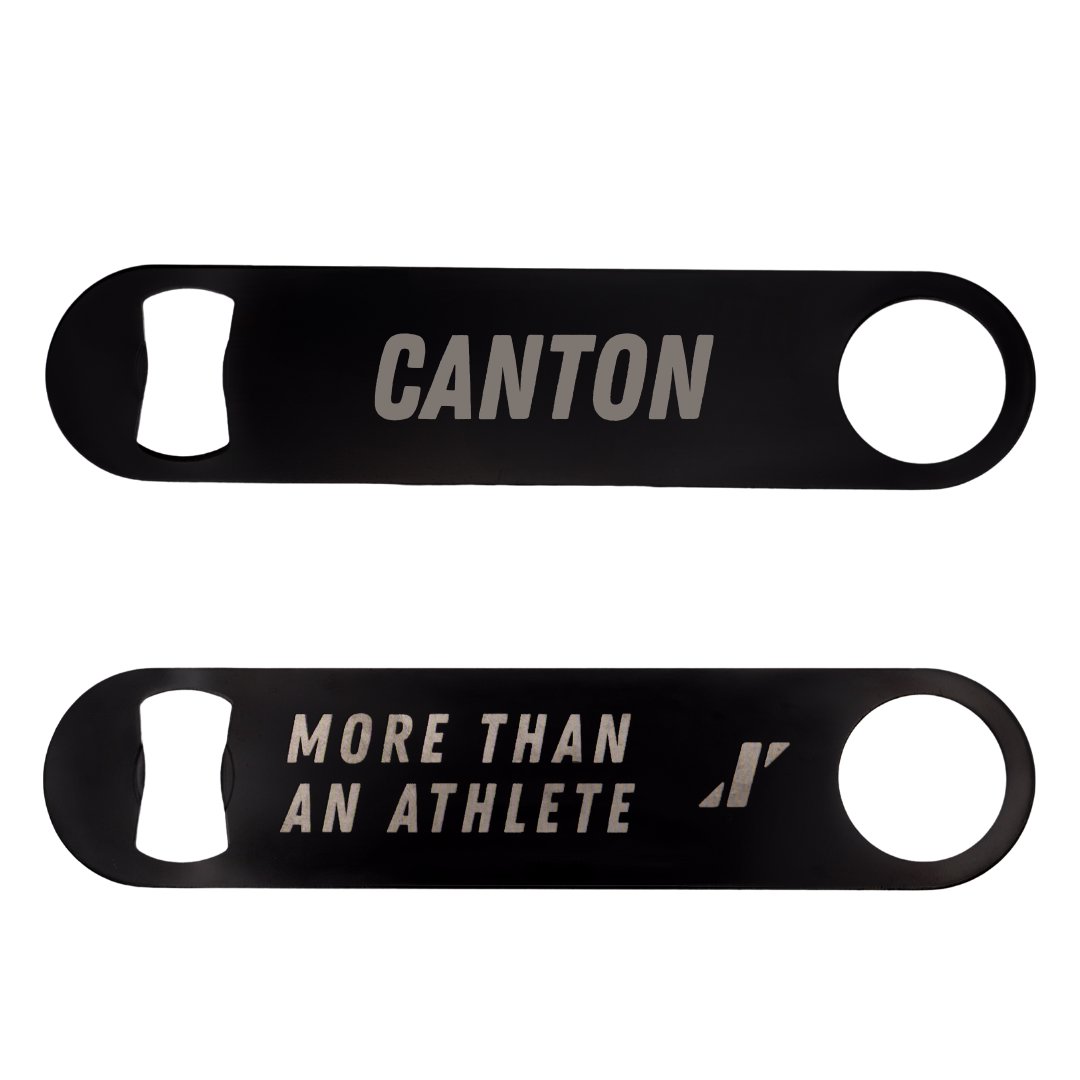 George Mason University Rowing Black Bottle Opener - Daylin Canton