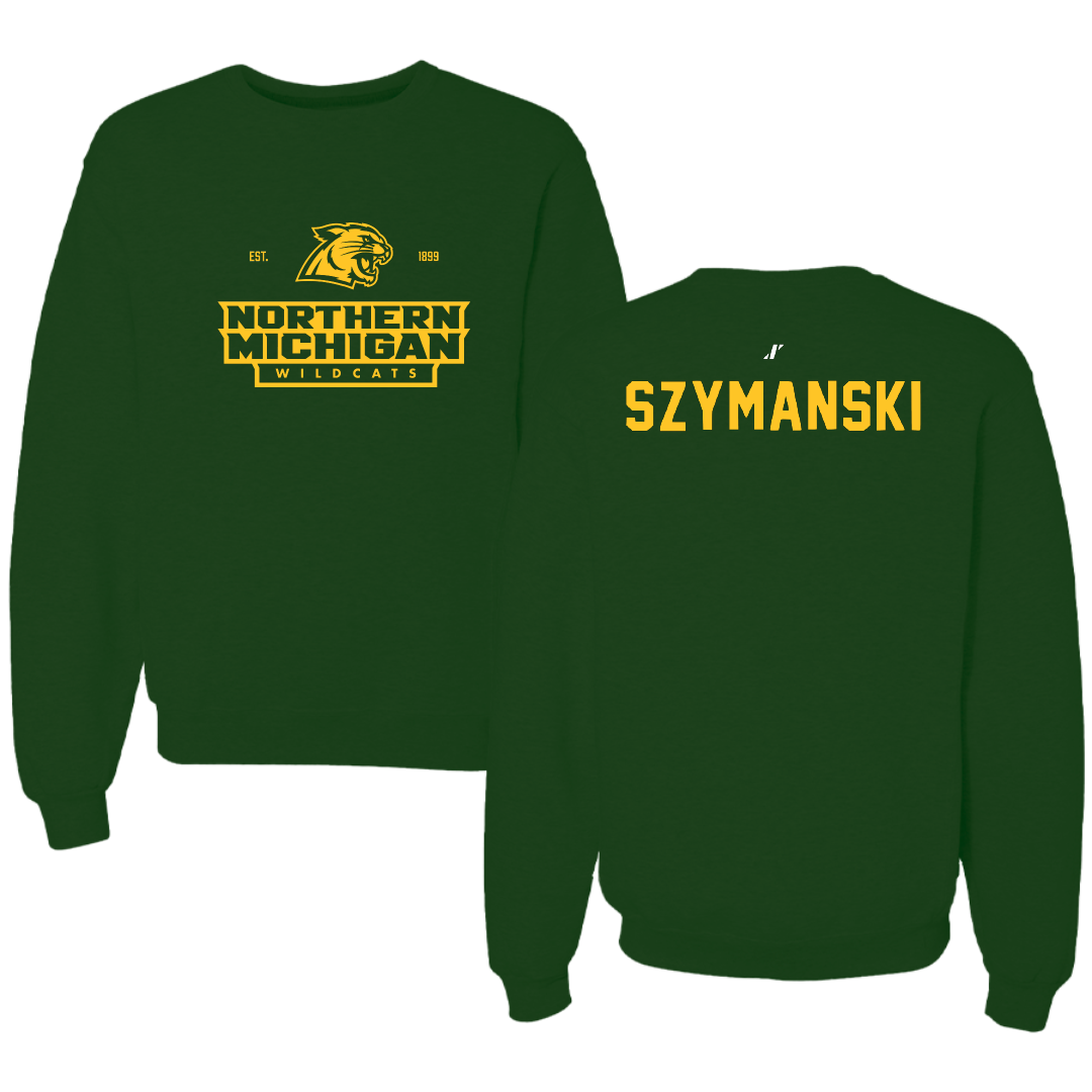 Northern Michigan University TF and XC Forest Green General Crewneck - Madi Szymanski