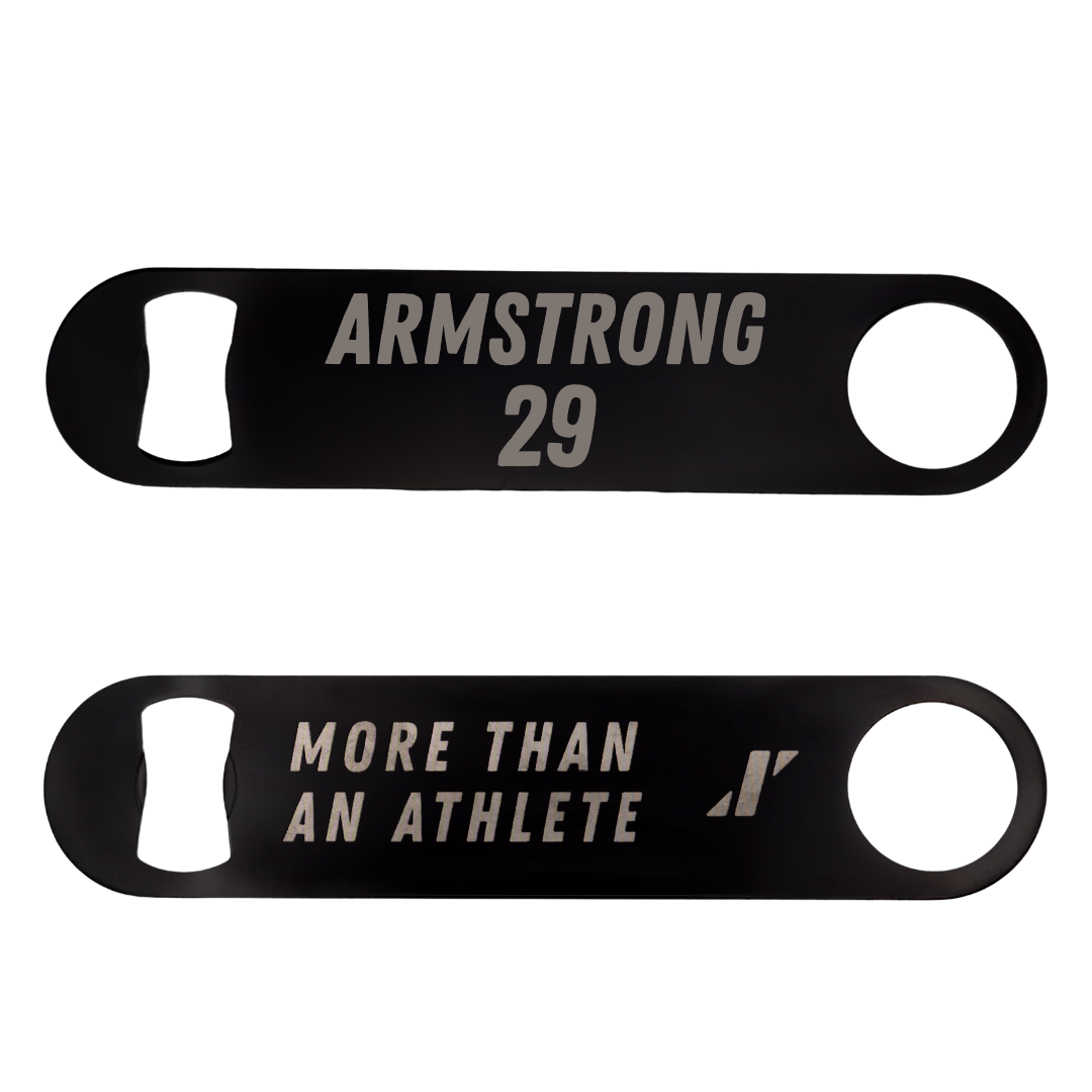 Bucknell University Lacrosse Black Bottle Opener - #29 Thomas Armstrong