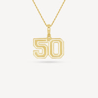Gold Presidents Pendant and Chain - #50 Trevor Wilson