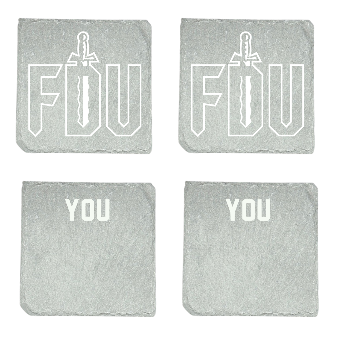 Fairleigh Dickinson University-Metropolitan Campus Golf Stone Coaster (4 Pack)  - Kaitlyn You