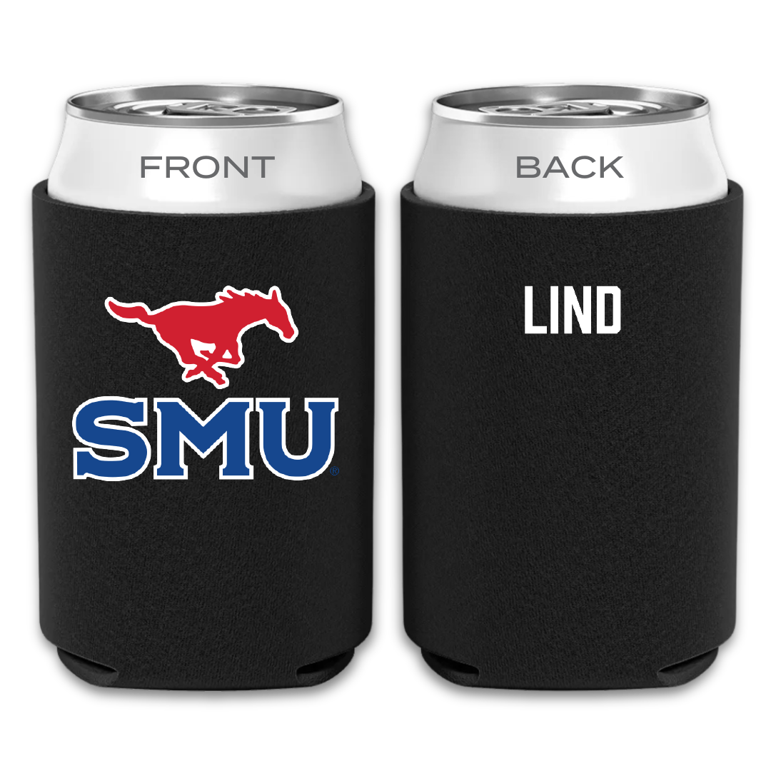 Southern Methodist University Swimming & Diving Black Can Cooler - Olivia Lind