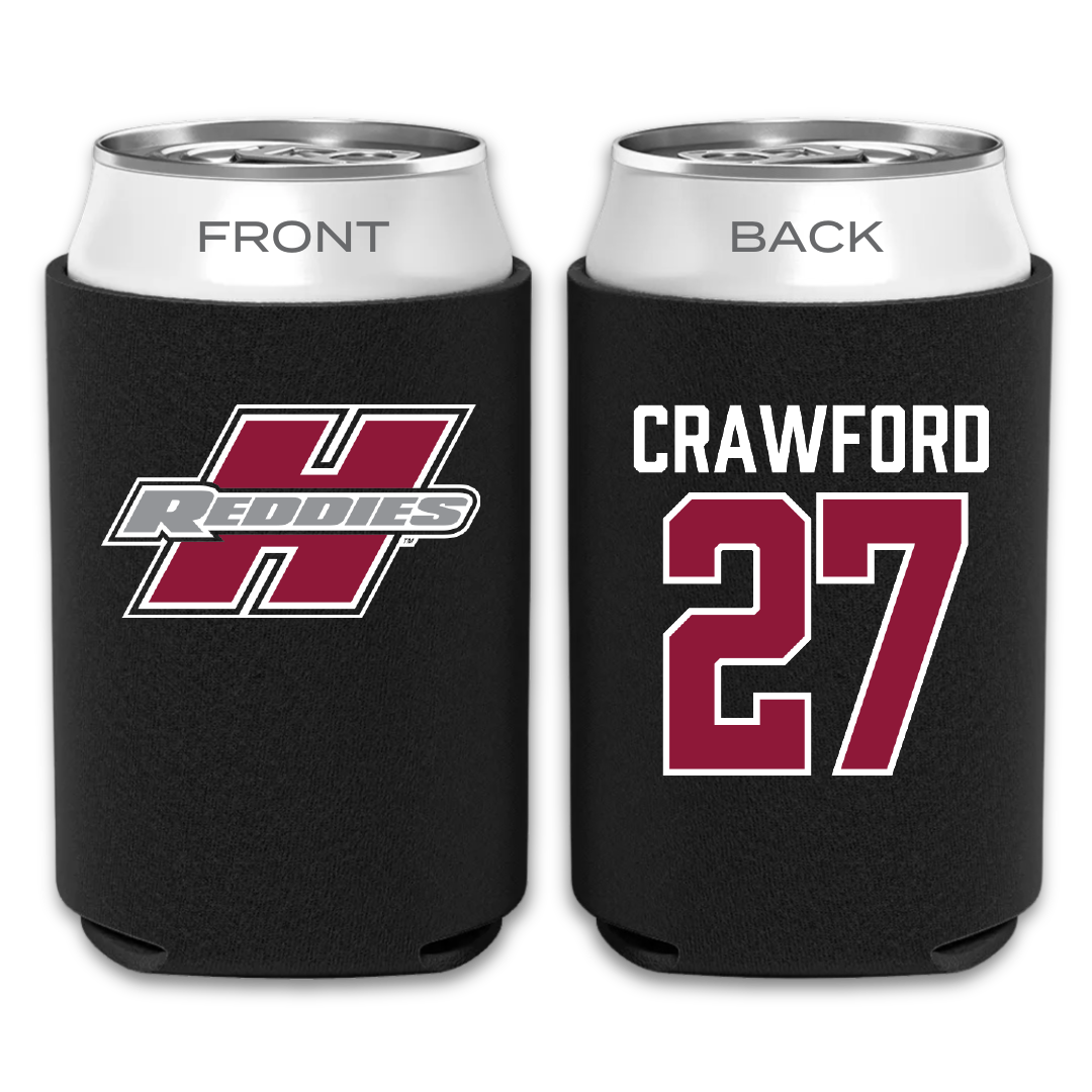 Henderson State University Football Black Can Cooler - #27 Kolbi Crawford