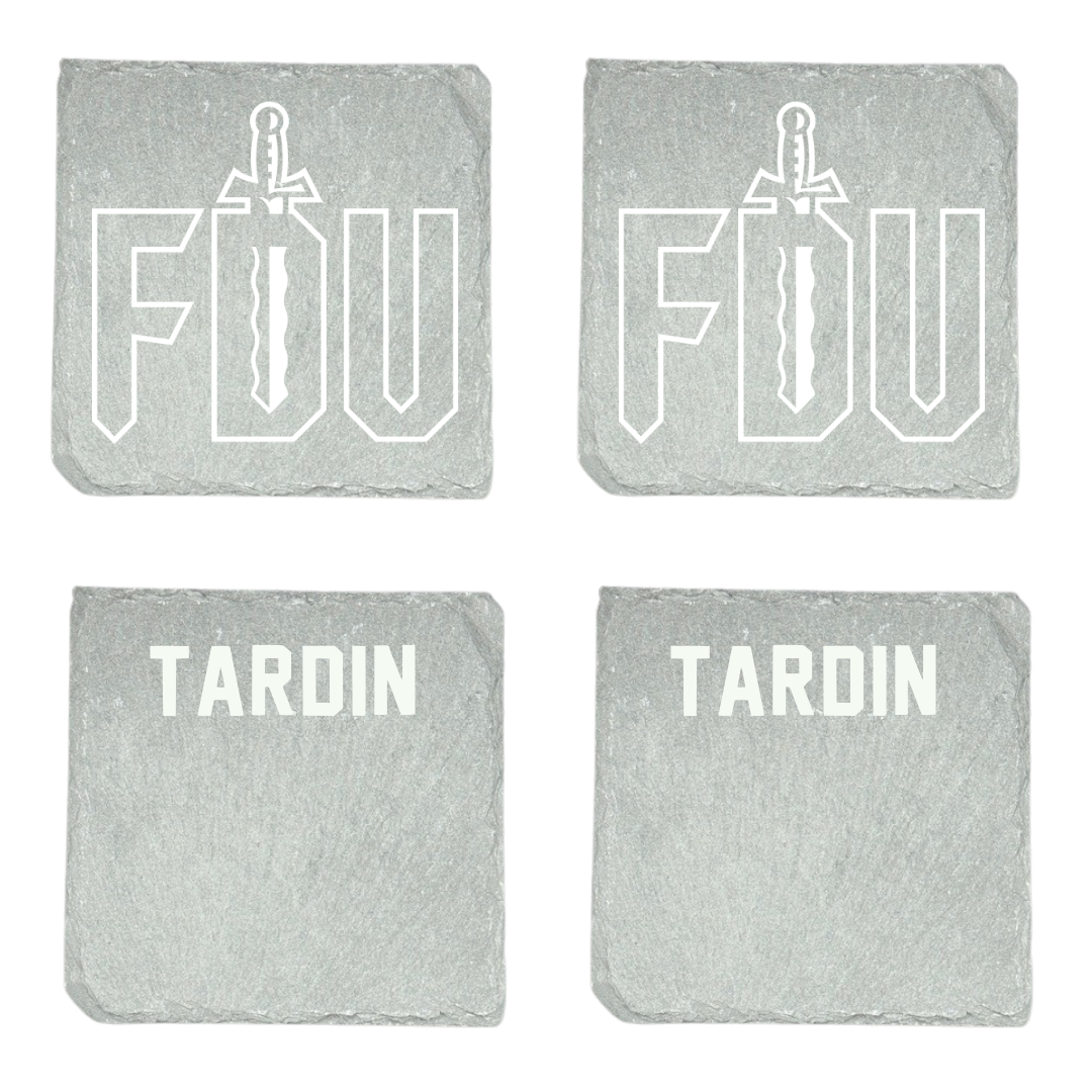 Fairleigh Dickinson University-Metropolitan Campus Tennis Stone Coaster (4 Pack)  - Fernando Tardin