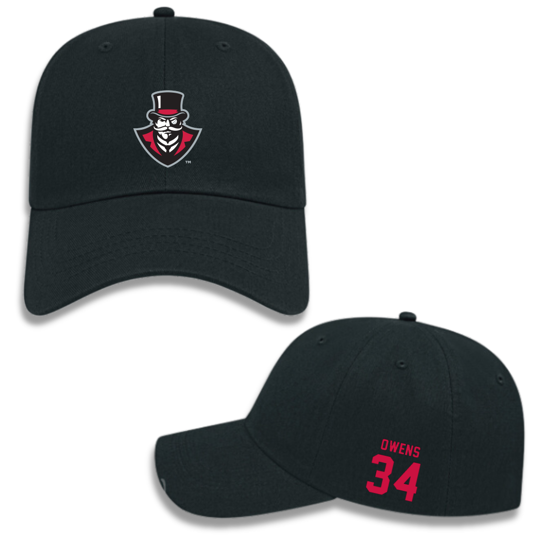 Austin Peay State University Football Black Hat - #34 KT Owens