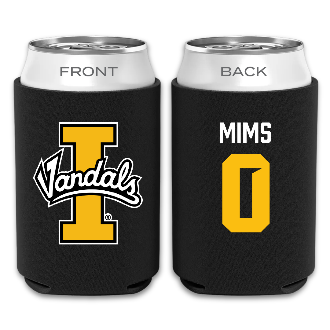 University of Idaho Basketball Black Can Cooler - #0 Julius Mims
