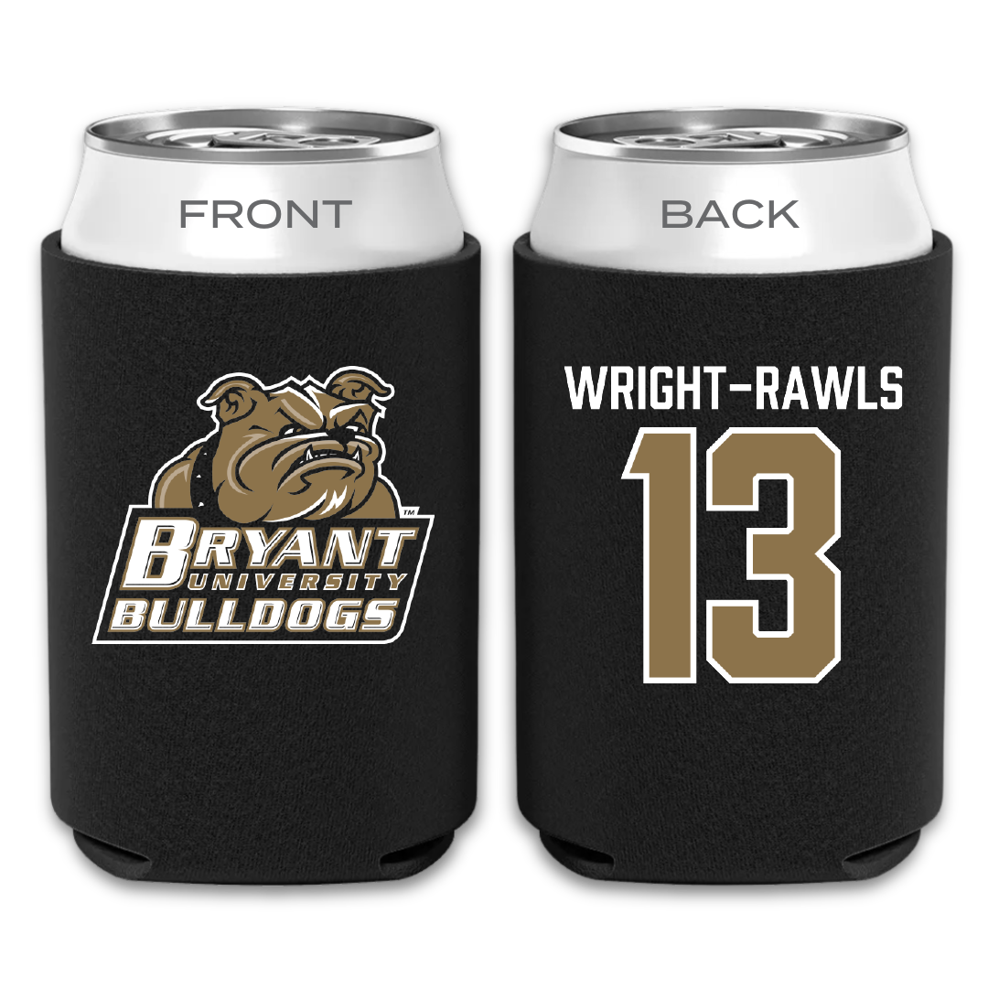 Bryant University Football Black Can Cooler - #13 Taylor Wright-Rawls