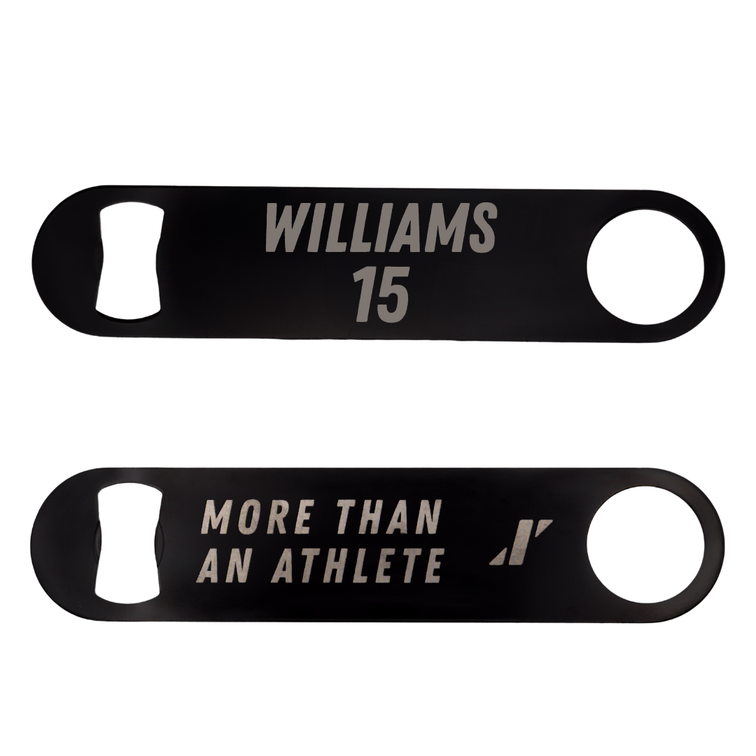 University of California-Santa Cruz Volleyball Black Bottle Opener - #15 Ryan Williams