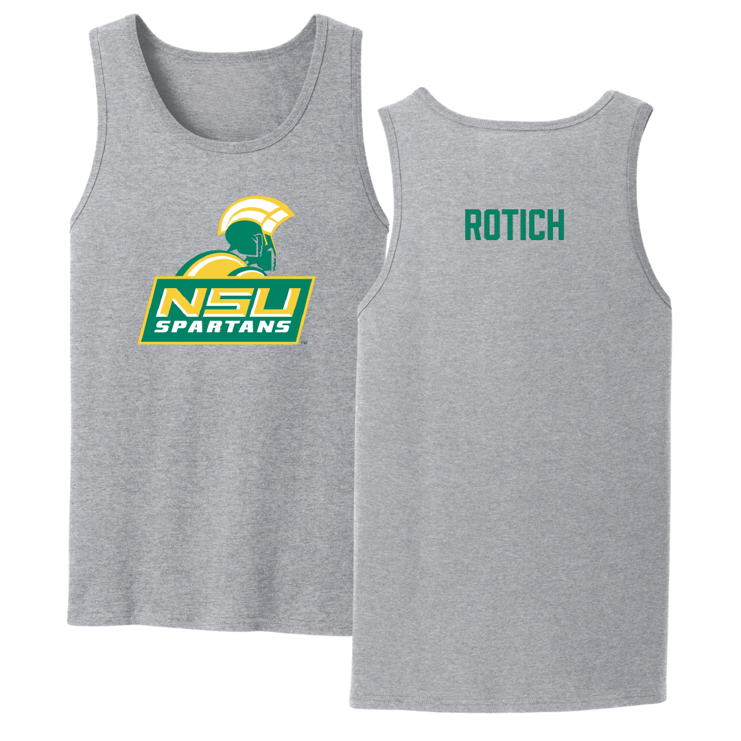 Norfolk State University TF and XC Sport Gray Tank Top - Brian Rotich