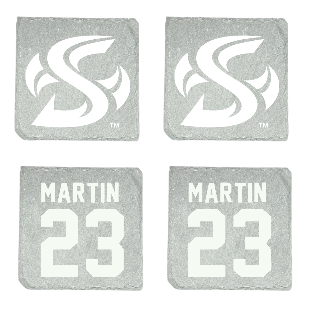 Sacramento State University Basketball (W) Stone Coaster (4 Pack)  - #23 Jaydia Martin
