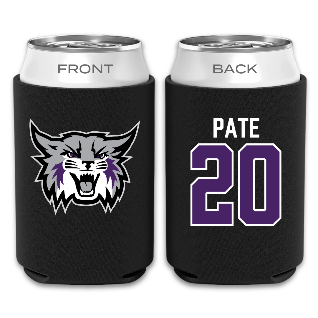 Weber State University Football Black Can Cooler - #20 Montae Pate