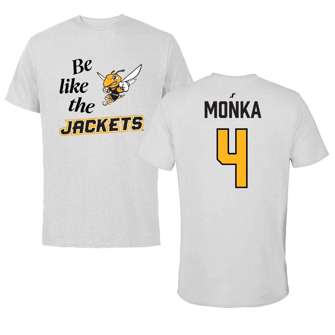 American International College Basketball Light Gray Be Like Us Performance Tee - #4 Eden Monka