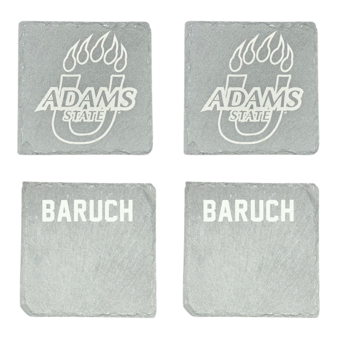 Adams State University Baseball Stone Coaster (4 Pack)  - Shaked Baruch