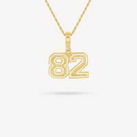 Gold Presidents Pendant and Chain - #82 Derrick White