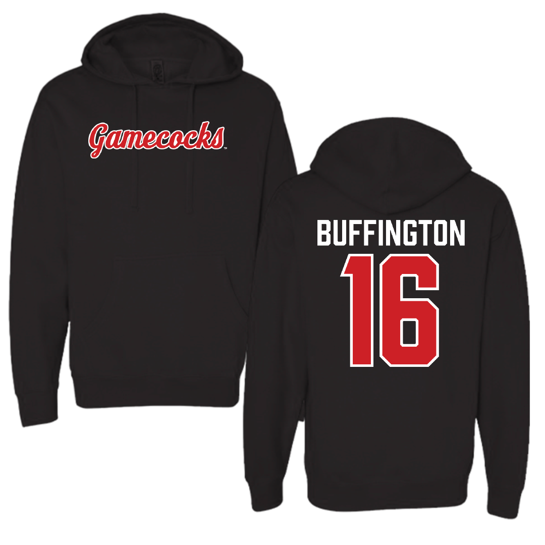Jacksonville State University Softball Black Hoodie - #16 Hannah Buffington