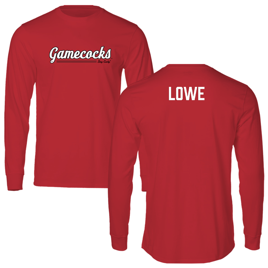 Jacksonville State University TF and XC Red General Performance Long Sleeve - Jack Lowe