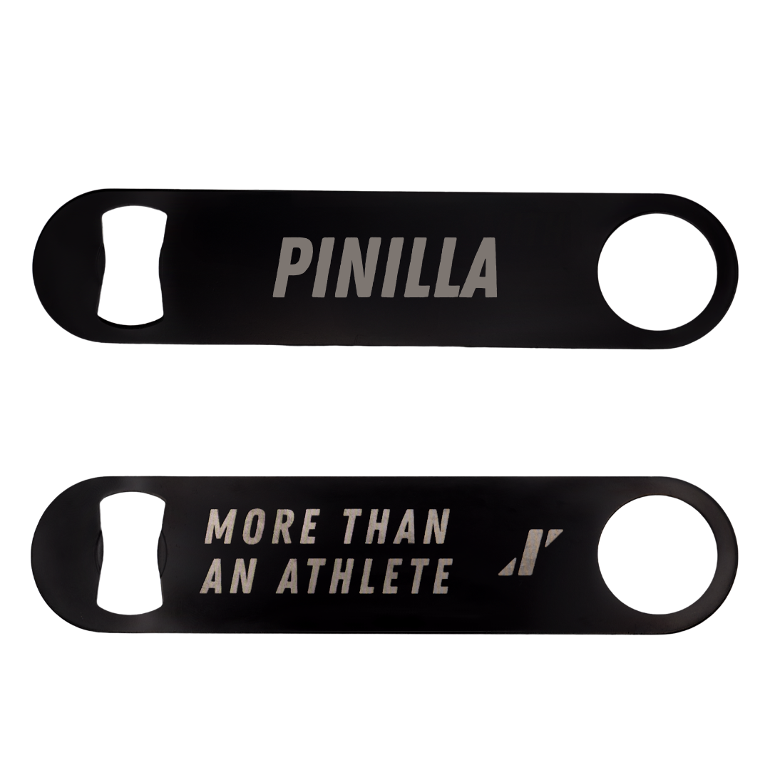 Jackson State University Tennis Black Bottle Opener - Alejandro Pinilla