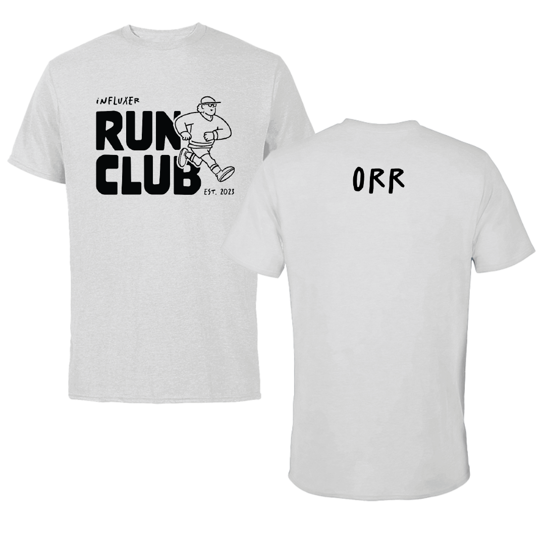 Florida International University TF and XC Light Gray Influxer Run Club Tee - Blake Orr