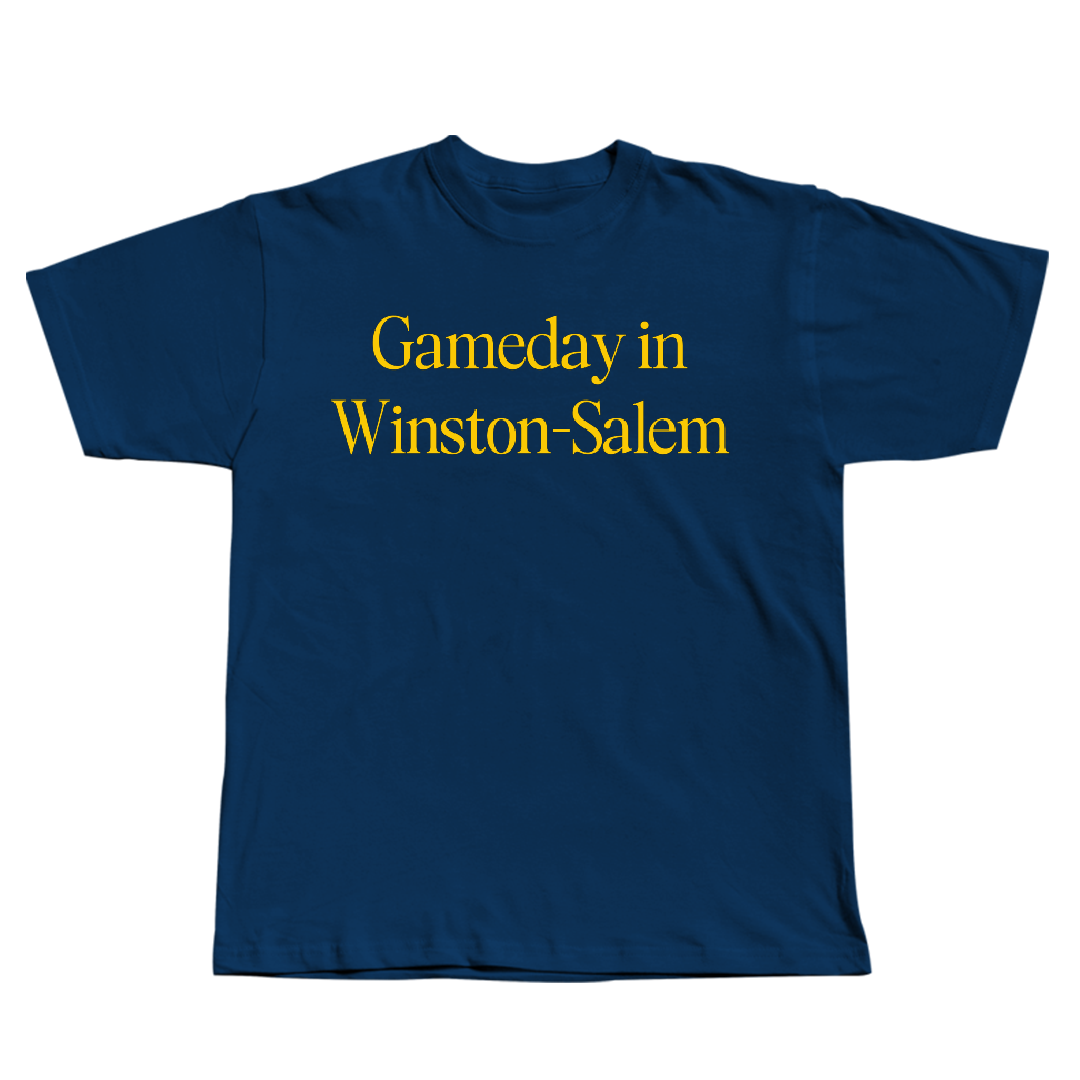 Carolina University Baseball Navy Gameday Tee - Patrick Johnson