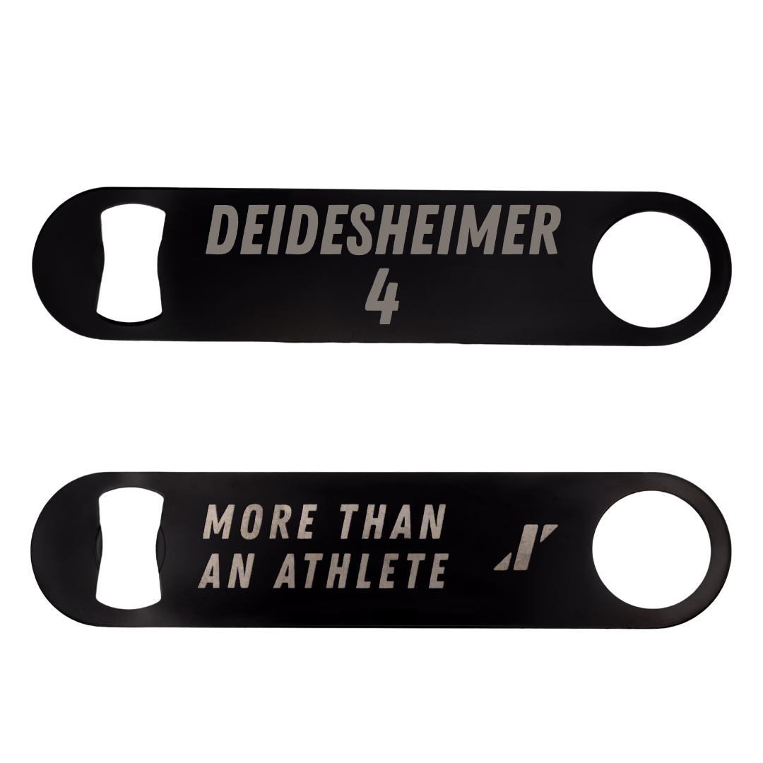 Austin Peay State University Volleyball Black Bottle Opener - #4 Payton Deidesheimer