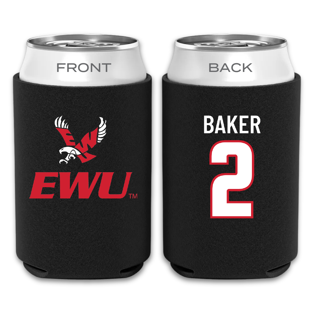 Eastern Washington University Soccer Black Can Cooler - #2 Lyric Baker