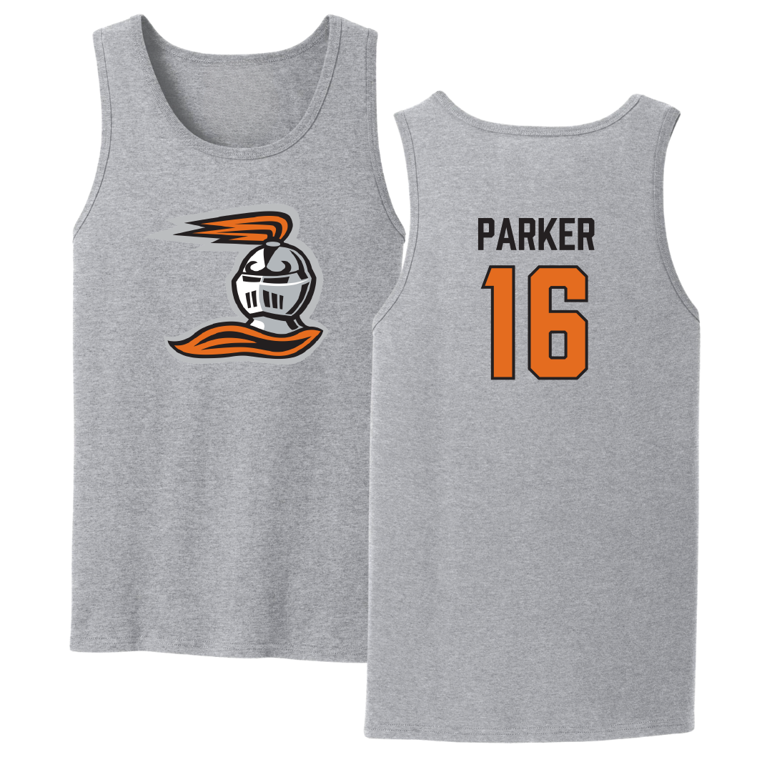 Heidelberg University Lacrosse Sport Gray Tank Top - #16 Colin Parker