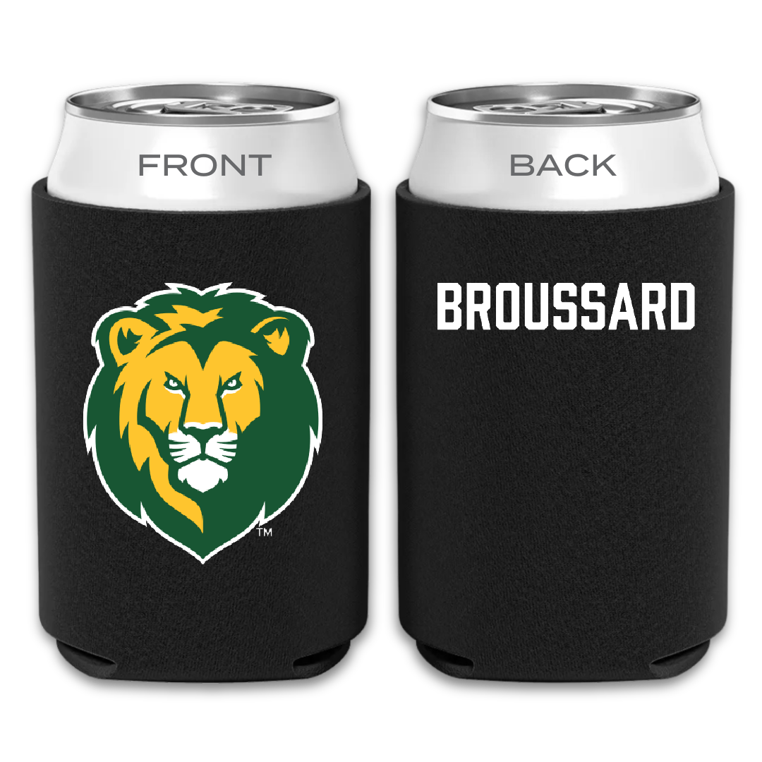 Southeastern Louisiana University Cheer Black Can Cooler - Brilee Broussard