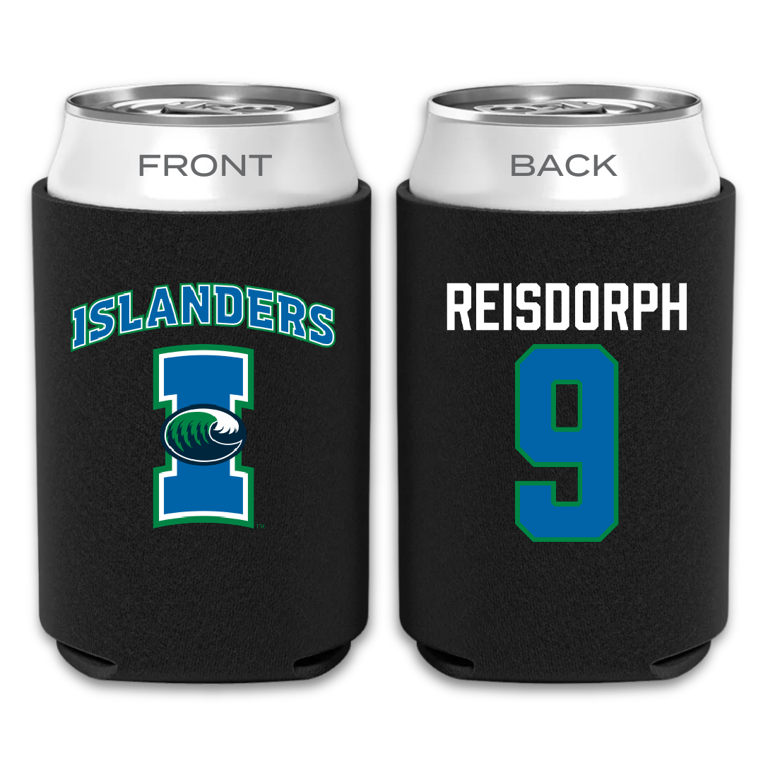 Texas A&M University-Corpus Christi Baseball Black Can Cooler - #9 Chance Reisdorph