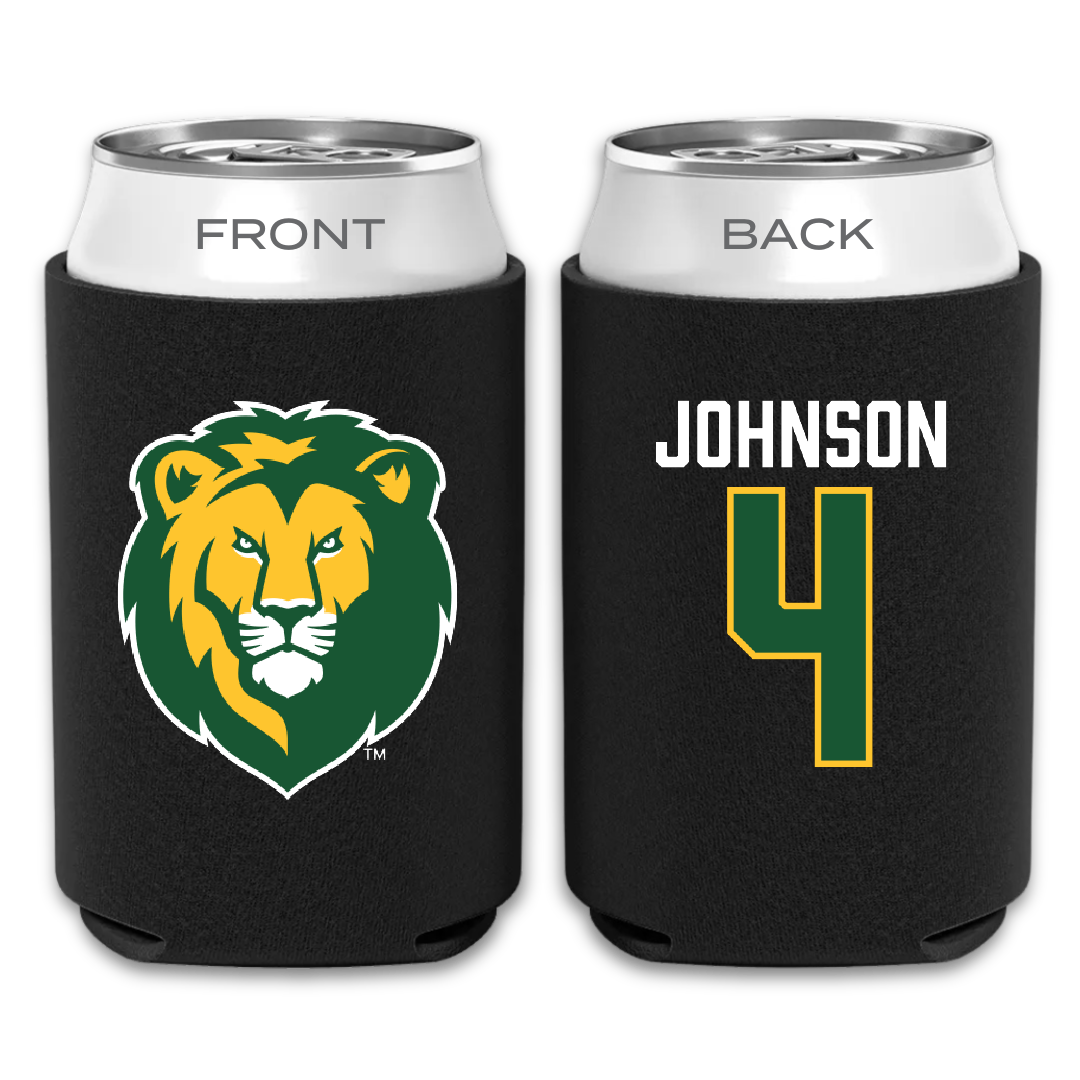 Southeastern Louisiana University Softball Black Can Cooler - #4 Lexi Johnson