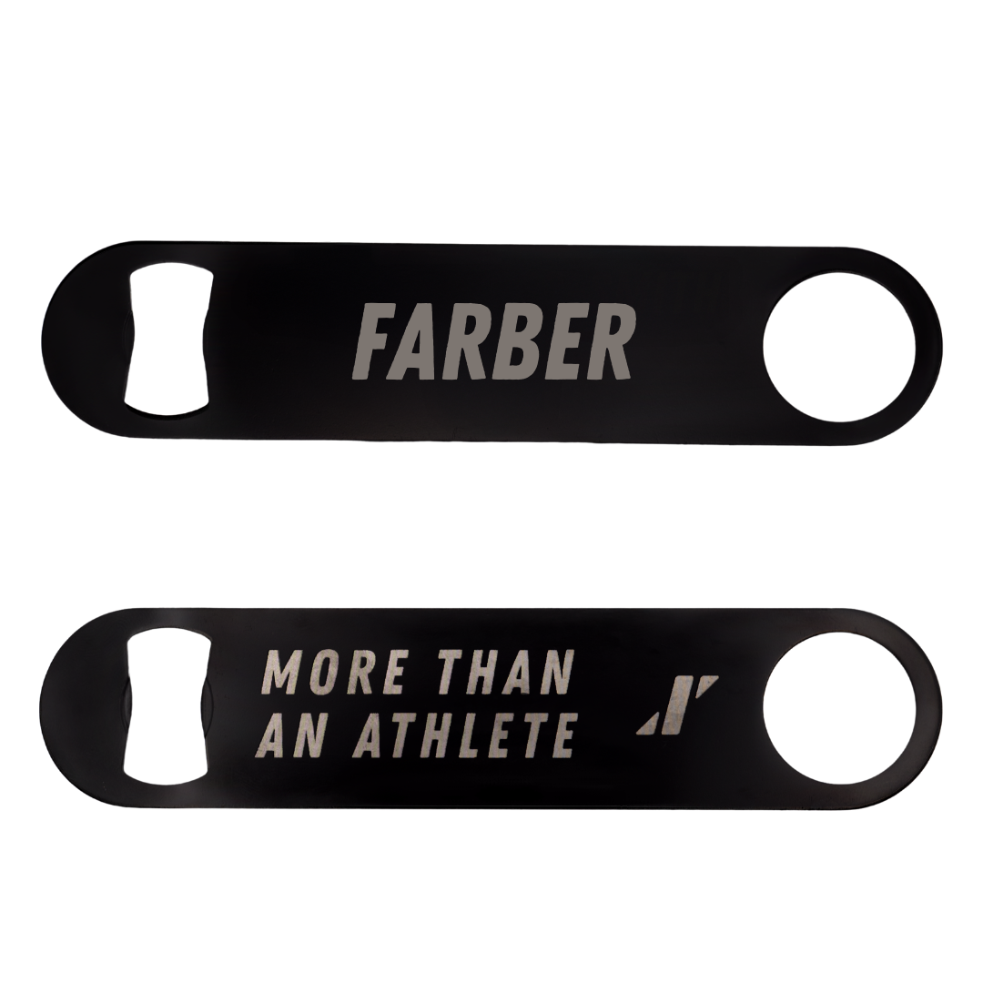 Auburn University Baseball Black Bottle Opener - Ryne Farber