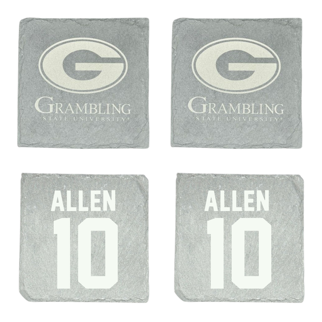 Grambling State University Baseball Stone Coaster (4 Pack)  - #10 Payton Allen