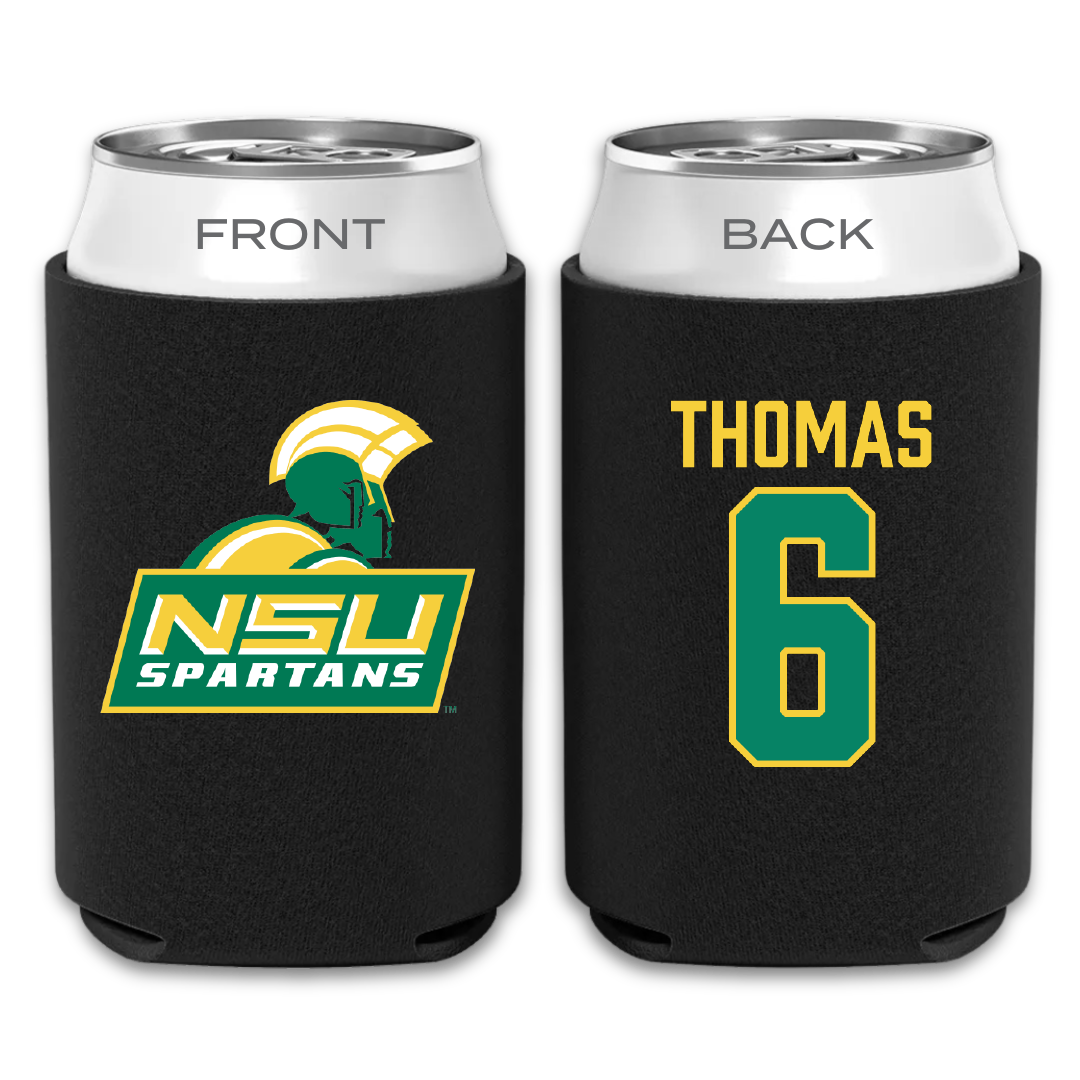 Norfolk State University Basketball Black Can Cooler - #6 Jamarii Thomas