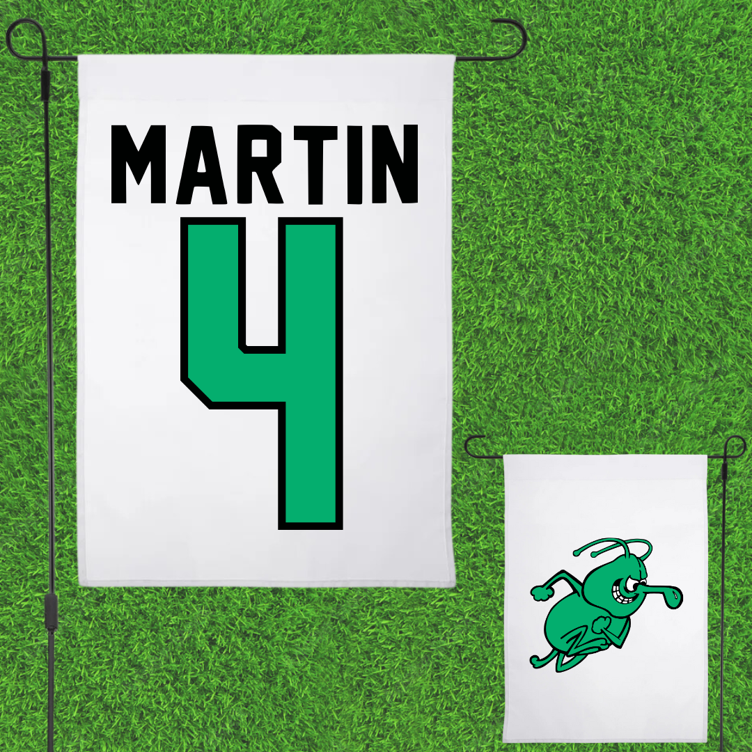 University of Arkansas-Monticello Softball White Garden Flag - #4 Makenzie Martin
